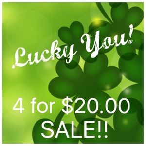 ☘️4 for $20.00 SALE!!☘️
